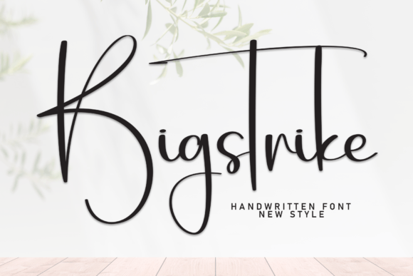 Bigstrike: Elevating Your Designs with Authentic Handwritten Charm