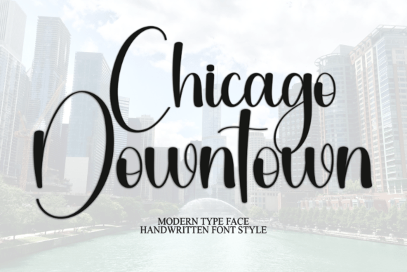 Chicago Downtown: A Festive Typeface for Holiday Designs