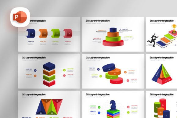 Elevating Business Narratives: The Strategic Power of 3D Layer Infographic Presentations