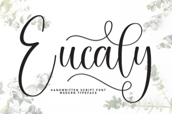 Eucaly: A Warm Handwritten Font for Every Project