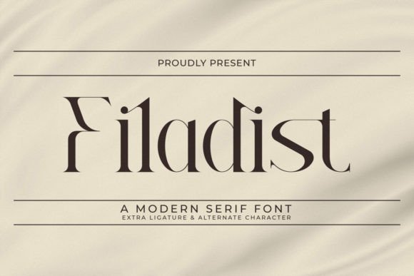 Filadist: The Premium Serif for Modern Branding