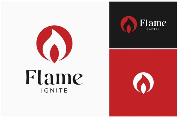 Flame Ignite Fire Burn Logo: A Dynamic Identity for Passionate Brands