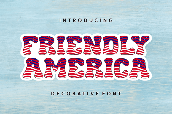 Friendly America: Strategic Typography for Authentic Branding