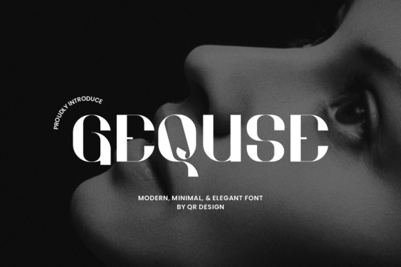 Gequse: Bold Typography for Modern Design