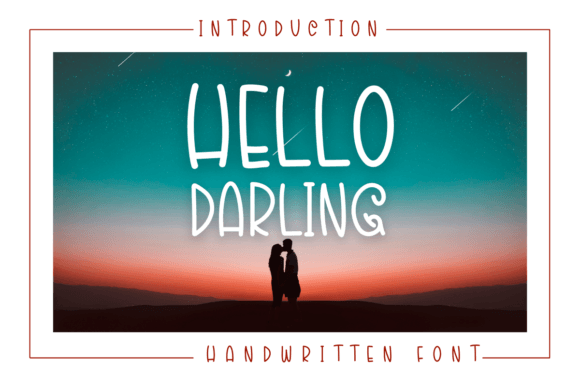 Hello Darling: The Versatile Handwritten Font for Authentic Design