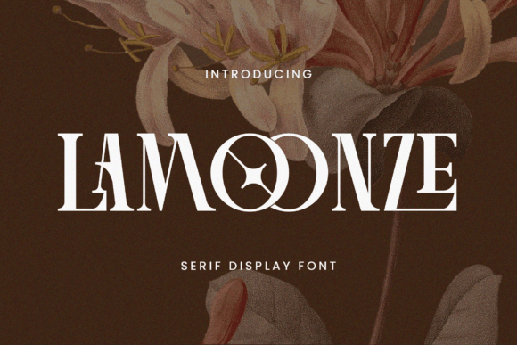 Lamoonze: Elevating Brand Identity with Bold Serif Elegance