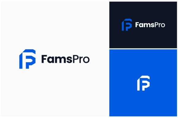 Letter FP Monogram Geometric Logo: A Strategic Branding Asset