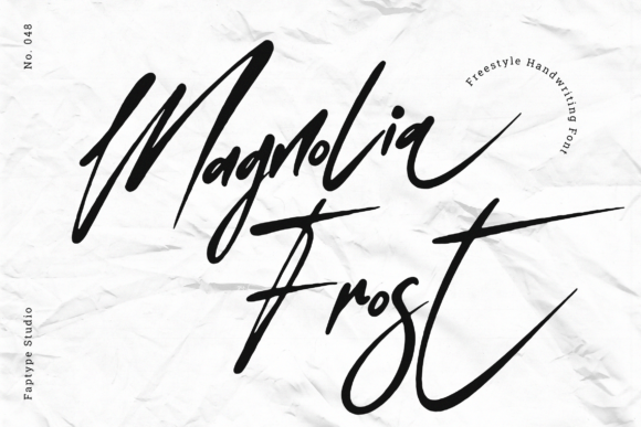 Magnolia Frost: A Versatile Handwriting Font