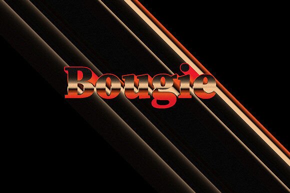 Mastering the Bougie Text Effect Font Type Vector for Professional Designs