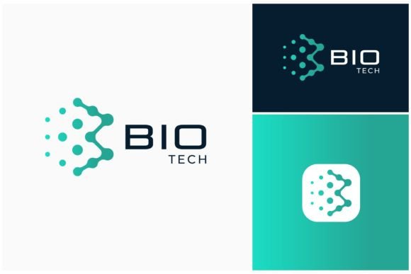 Mastering the Molecule Data Tech Letter B Logo for Modern Brand Identity