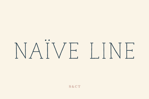 Naive Line: The Human Touch in a Digital World
