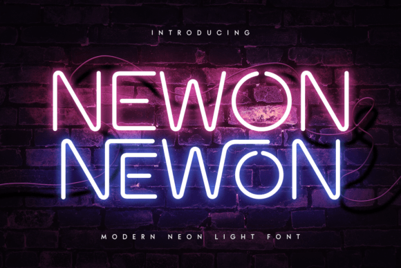 Newon: A Unique Sans Serif Font for Modern Creators