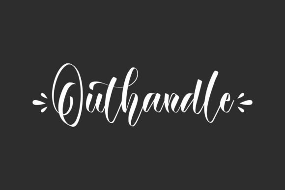 Outhandle: A Versatile Calligraphy Script for Modern Branding