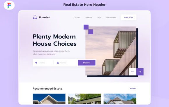 Real Estate Hero Header: A Strategic Asset for Modern Web Design
