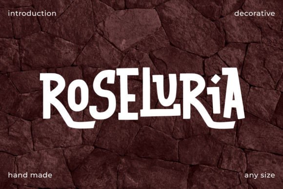 Roseluria: Elevating Design with a Font That Blends Classic Beauty and Modern Sophistication