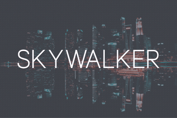 Skywalker: The Versatile Typeface for Modern Design
