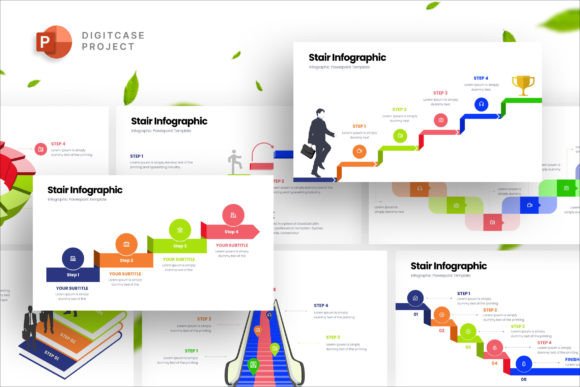 Stair Infographic Presentation Template: A Practical Review