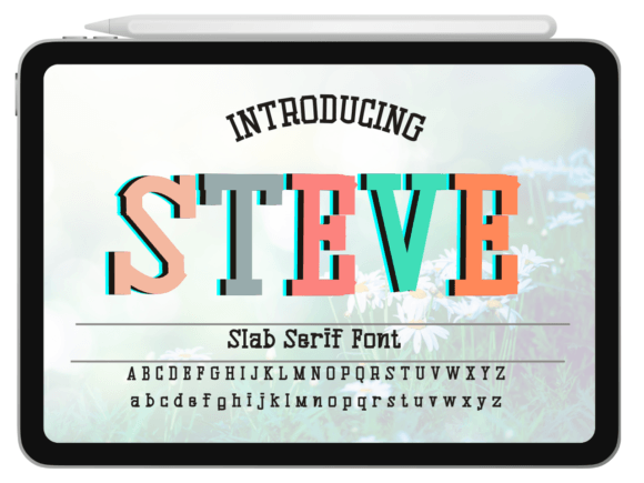 Steve: A Friendly Slab Serif for Modern Design