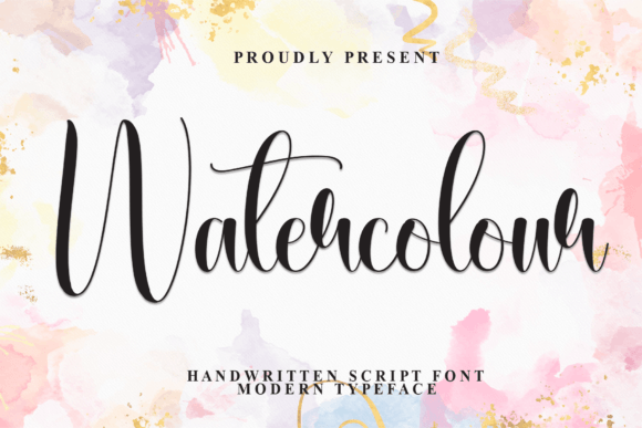 Watercolour: Integrating an Elegant Script Font into Your Design Workflow